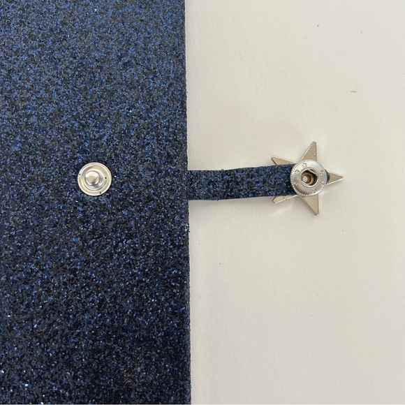 BLUE GLITTER HARDBOUND JOURNAL NWT - Picture 3 of 9